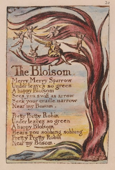 Songs of Innocence and of Experience, Plate 20 by William Blake